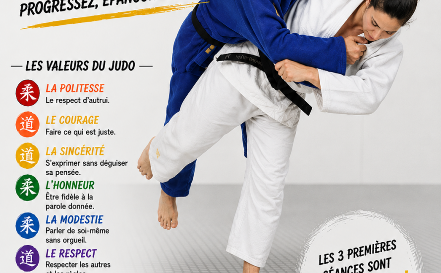 La reprise de cours de judo est le 7 septembre 2026